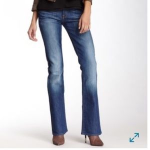 NWT 7 For All Mankind Monte Mar Skies Bootcut Jean